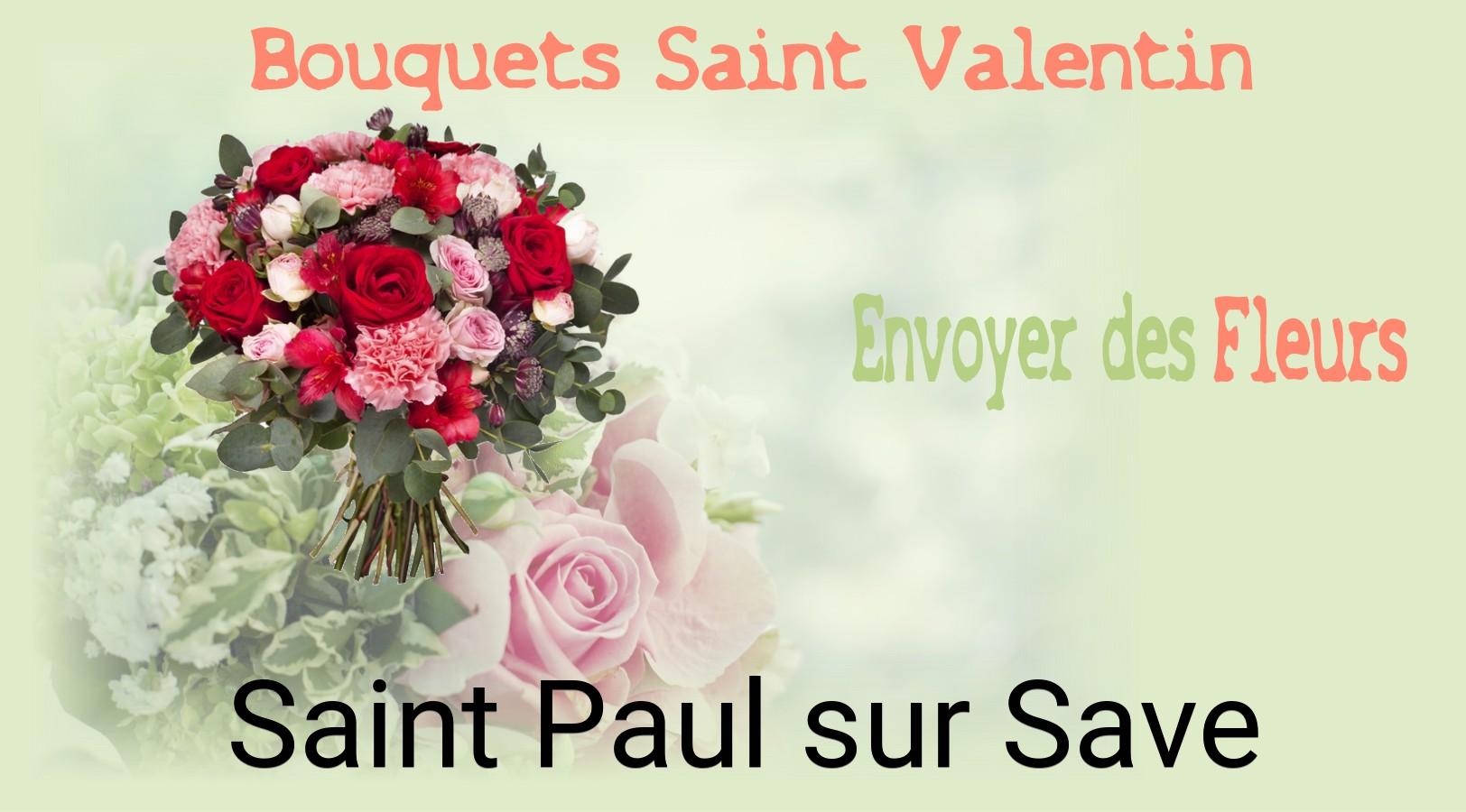 Roses de Saint-Valentin livrées à Saint-Paul-sur-Save